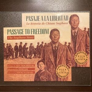 WWII Bilingual book set